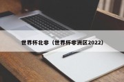 世界杯北非（世界杯非洲区2022）